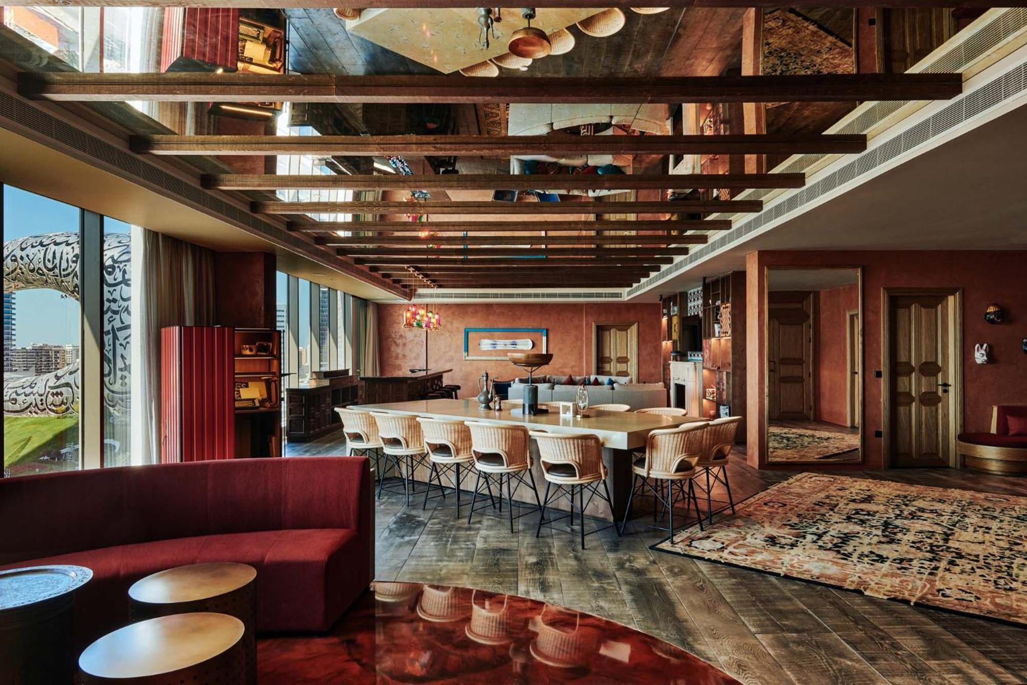 25Hours Hotel Dubai One Central Εξωτερικό φωτογραφία The 10th floor of the hotel